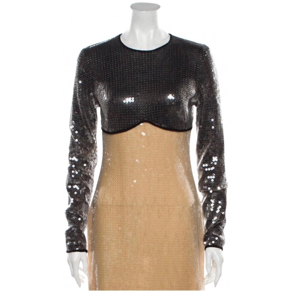 David Koma Mini Sequin Mini Dress